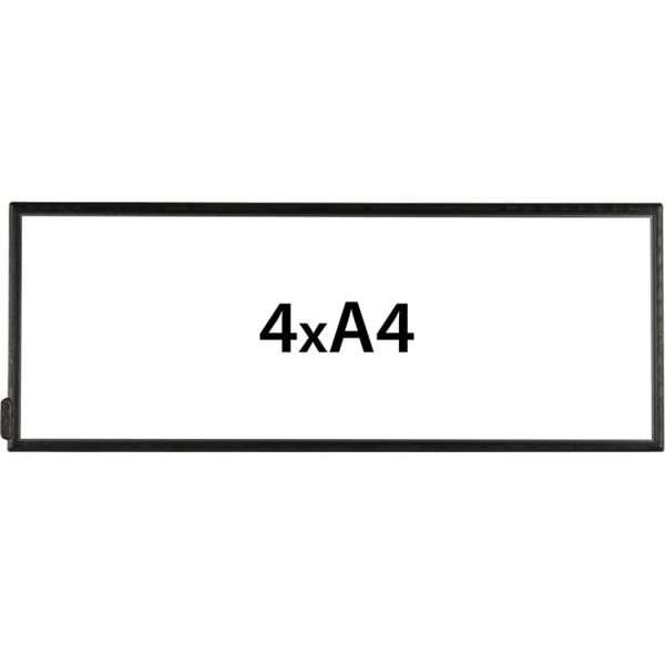 Windo Display, holder for floor, 4 x A4 #1