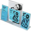 Menuholder Triple A4, acrylic, with 2 x M65 holders #1