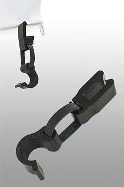 Bottom Clips, for Crown Truss 10, black #1