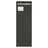 Info Module Board 16xA6 - Charcoal, RAL 7016 #1