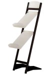 Tilted stand  3xA4 - black #2