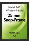 Double Sided Window Frame A4 Plast, Grey #5
