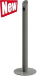 Cigarette Bin Pole, grey laquered, for outdoor use #5