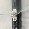 Showcase Tower Solo, black, with storage and LED spots #3