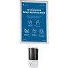 Hand Dispenser 500 ml and Alu Snap Frame A3 - Wall Set #1