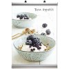 Banner-Line posterlist set, 135 cm, alu/silver #2
