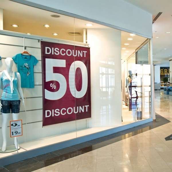Banner-Line posterlist set, 135 cm, alu/silver #10
