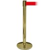 Crowd Barrier, Gold with 3meter Red belt #1