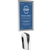 Hand Dispenser 1000 ml and Alu Snap Frame A4 - Wall Set #1