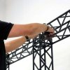 Crown Truss U-Shape 3 x 3 m, 15 x 15 cm, black #14