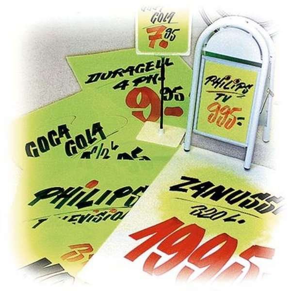 Flipchart pad  59x80cm white, 50 sheets.  (pack = 5 pads) #2