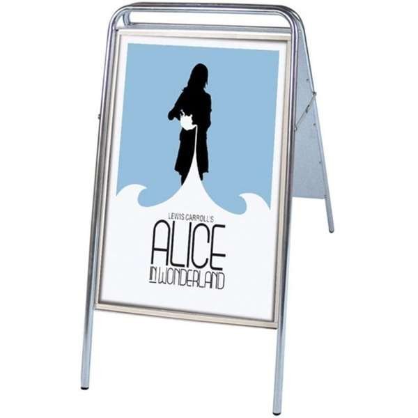 Expo Sign Pavement Board, silver, 50 x 70 cm #2