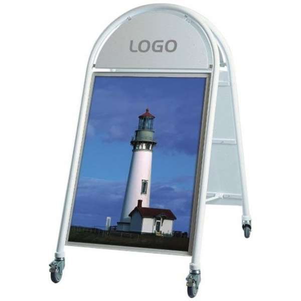 New Gotik Lux Pavement Board, white, A1 #3