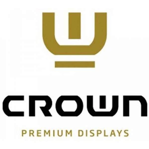 CROWN  LED OUT BOX, A2 double sided - black #5