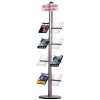 MULTISTAND 20 Single sided, 8 pcs. A5 Shelves + logoplate #2