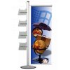 MULTISTAND 19 Single sided, 1 pcs. 50cm. Banner + 4xA4 Shelves #2