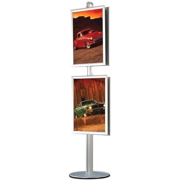 MULTISTAND 12 Double sided 25mm 4x 50x70 cm Alu #2
