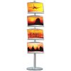 MULTISTAND 7 Singlesided 4 x acryl shelve Alu #1