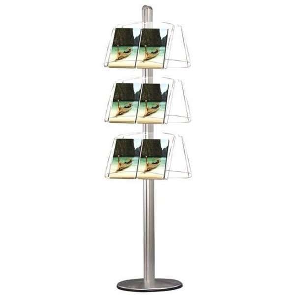 MULTISTAND 6 Doublesided 3 x steel shelve  Alu #3