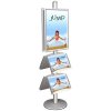 MULTISTAND 4 Double sided with 2 acryl shelve 25mm 2 x 50x70 #2