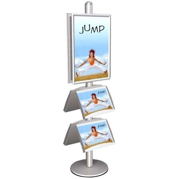 MULTISTAND 4 Double sided with 2 acryl shelve 25mm 2 x 50x70 #2
