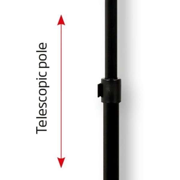 Infostand Telescopic Black  A3 #3