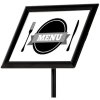 Infostand Telescopic Black  A3 #4