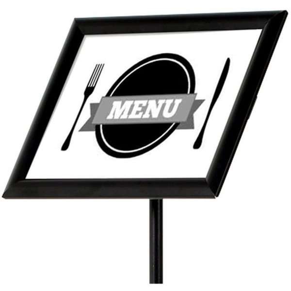 Infostand Telescopic Black  A3 #4