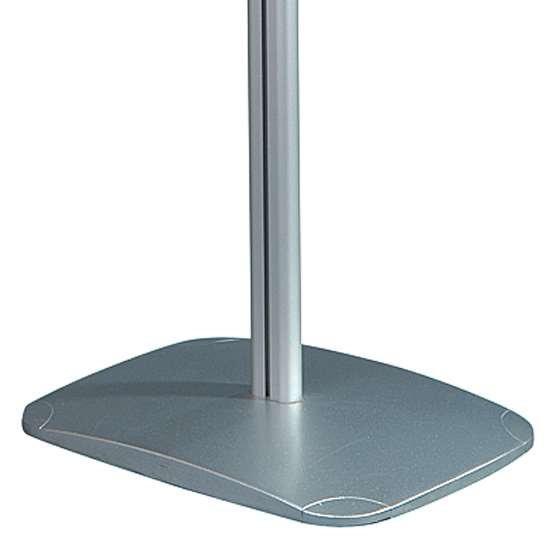 Aluminum info stand with 25 mm alu
snap-frame for A4 poster and 500 m. dispenser #7
