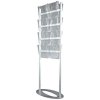 Ellipse Stand, single sided, with 8 acrylic holders #1