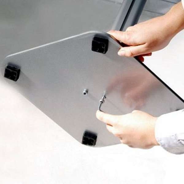 Brochurestand Duo, with 10 pcs. A4 acrylic holders #4