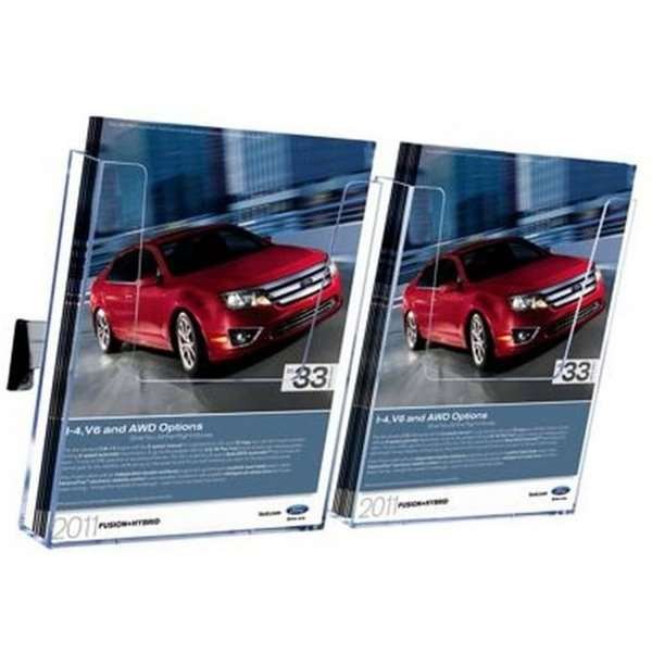 Wall Dispenser List, with 2 x A5 acrylic holders #2