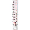 Wireholder Wall 10 x A4, silver #1