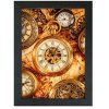 Crown snap frame, 33 mm, A4, black #1