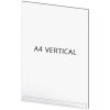 Akryl Pocket Frame, A4 vertical, for Crowd Barrier #1