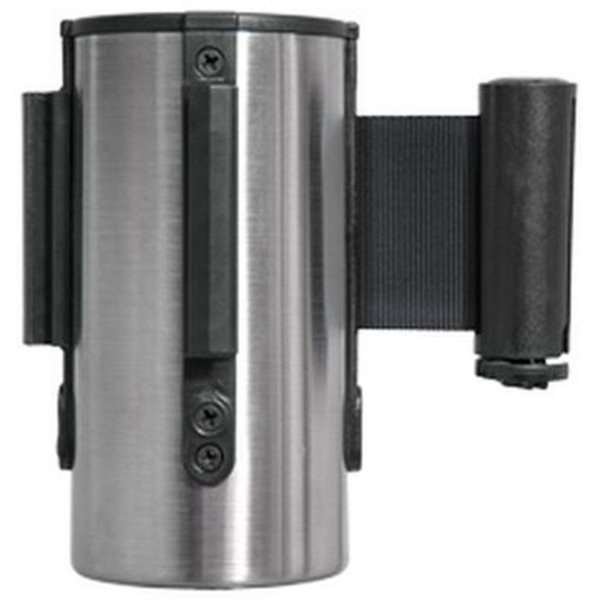 Crowd Barrier, Wall Dispenser, Black with 3meter Black belt #4