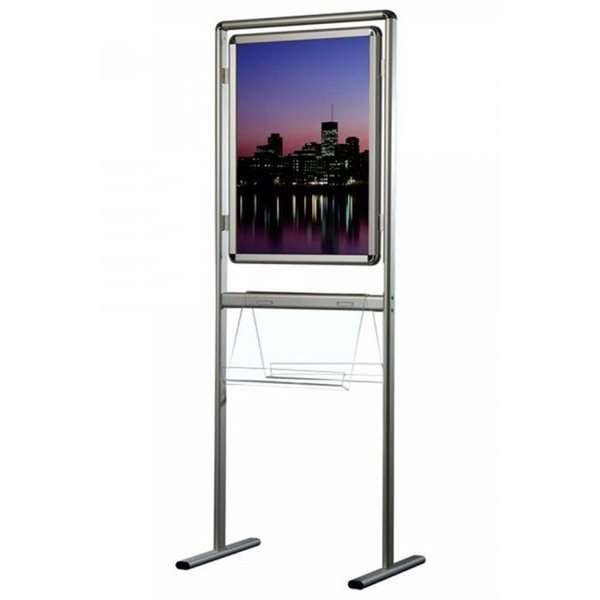 Info-Line Poster A1, with acrylic shelf 2 x A4 single sided #3