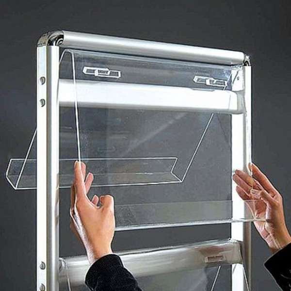 Info-Line Brochurestand, 8 x A4 single sided #2