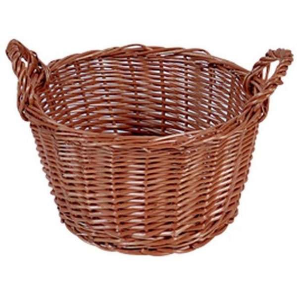 Shop Display basket  Ø=35cm H=20cm brown #1