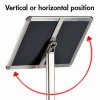 EXPO INFO STAND Vertical/Horizontal  25mm A3 alu #10