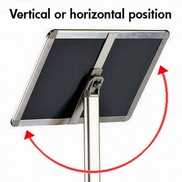 EXPO INFO STAND Vertical/Horizontal  25mm A3 alu #10