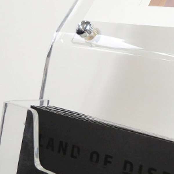 Acrylic Info Stand, for A4 brochures #6