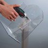 EXPO BROCHURE STAND A4 horizontal Alu #3
