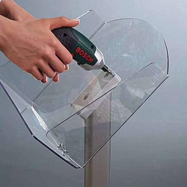 EXPO BROCHURE STAND A4 horizontal Alu #3