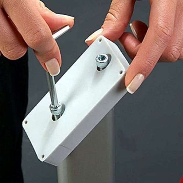 EXPO BROCHURE STAND A4 horizontal Alu #4