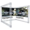 CROWN TRUSS,  U-shape 3x3 - White #1
