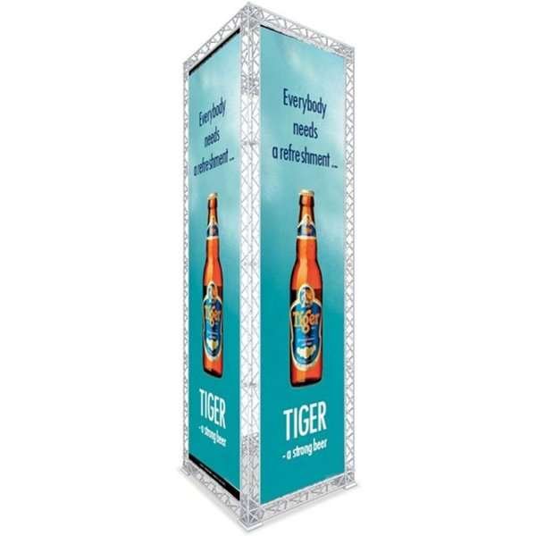 Crown Truss Tower, 15 x 15 cm, white #1