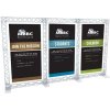 Crown Truss Triple Banner, 15 x 15 cm, white exhibition wall #1
