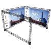 Crown Truss U-Shape 4 x 4 m, 15 x 15 cm, black #1