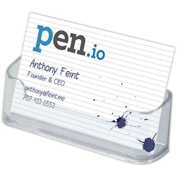 Business Card holder  - rounded -  horizontal #1